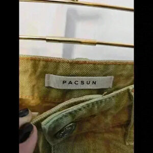 Pac Sun High Rise Festival Denim Shorts